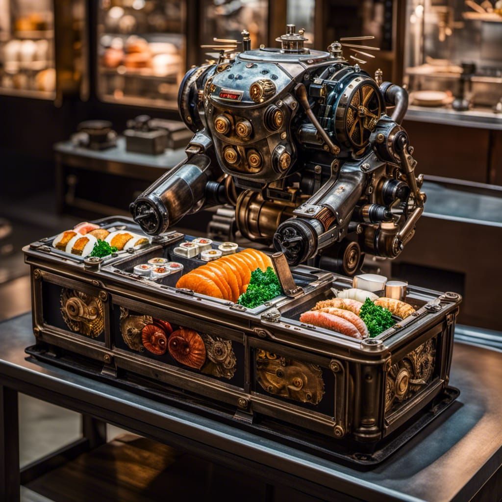 Robot Sushi Maker  by @Sundollop