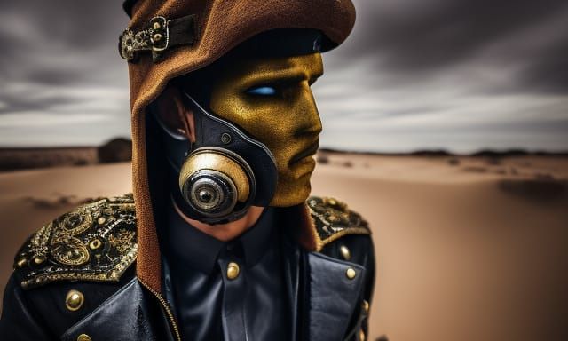 Atompunk soldier - AI Generated Artwork - NightCafe Creator