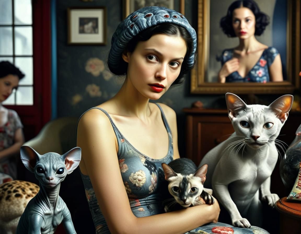 Everybody is responding to something we cannot see...