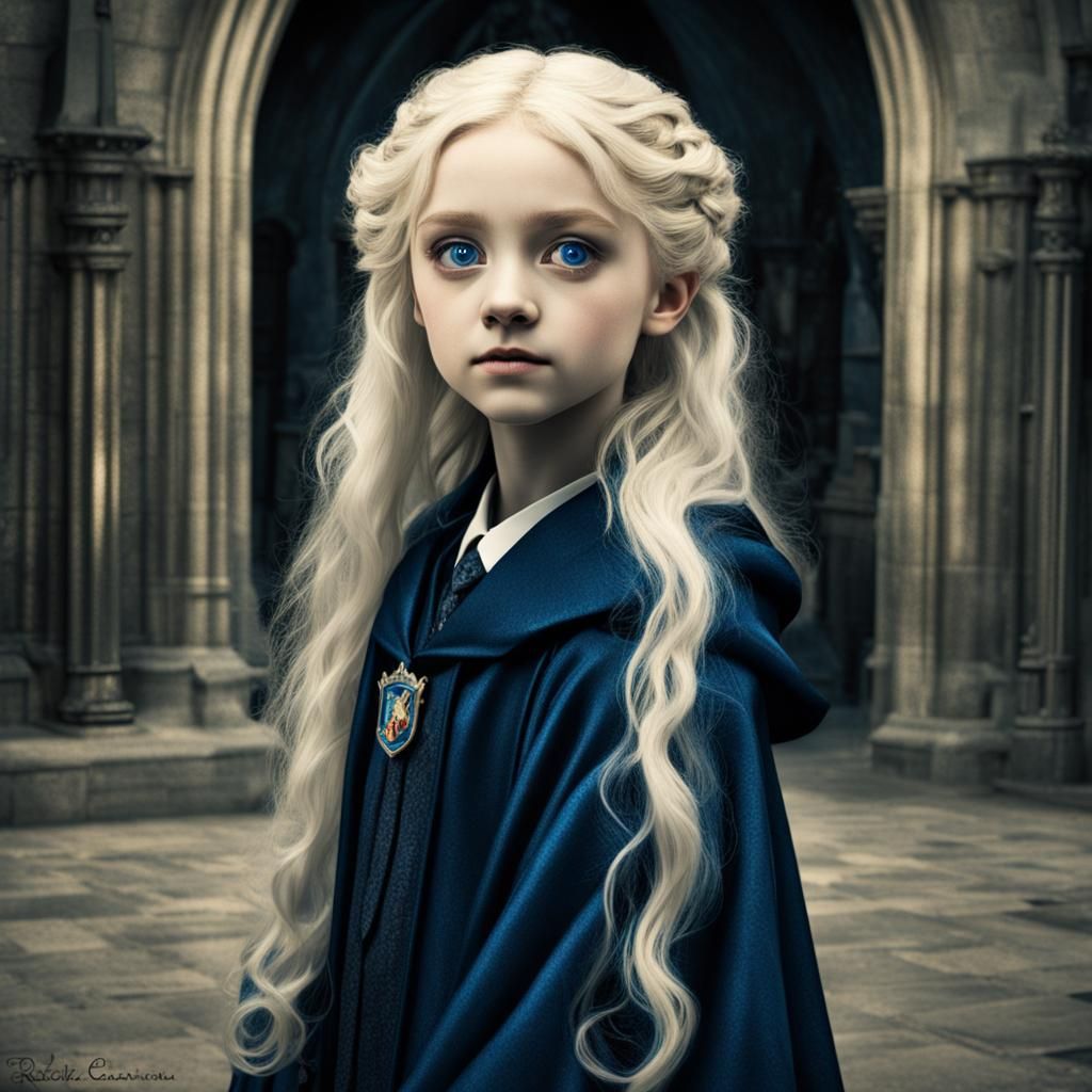 Young Luna Lovegood  by @jnatas