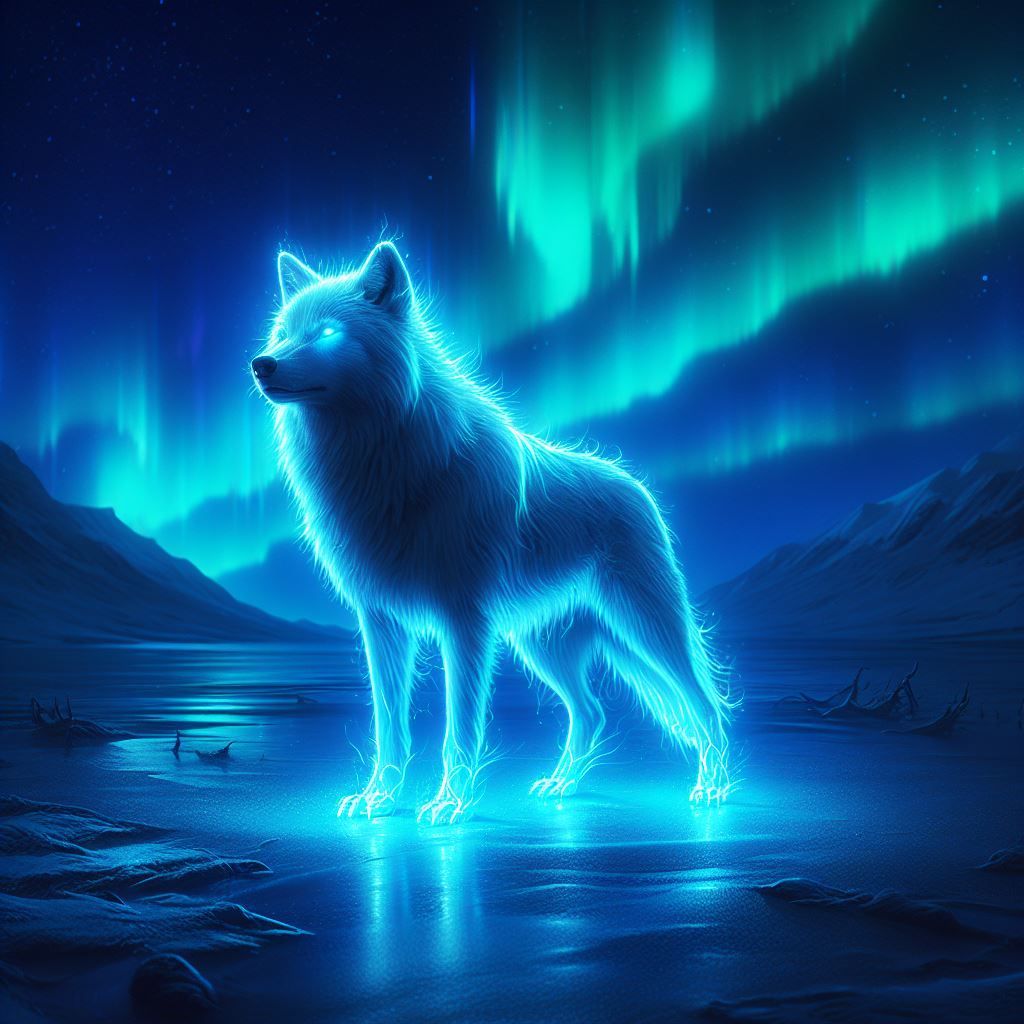Glowing Wolf