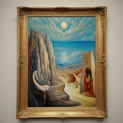 Museum Exhibition of Neo-Impressionist Oil Paintings