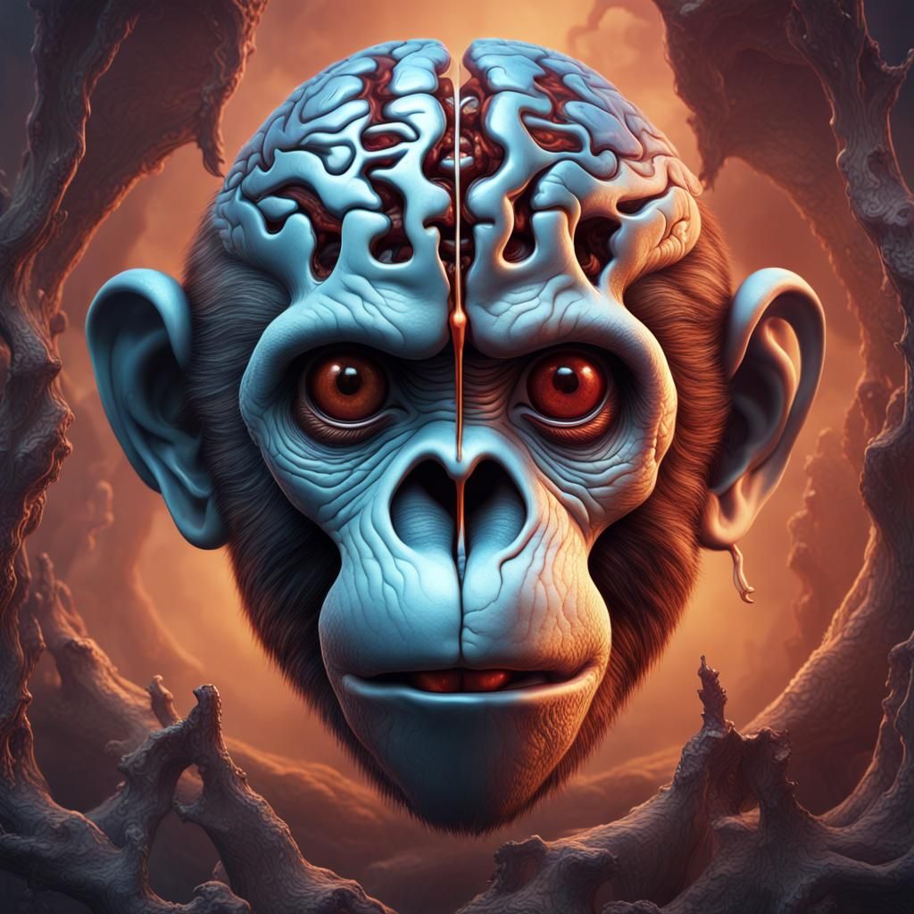 Monkey brain