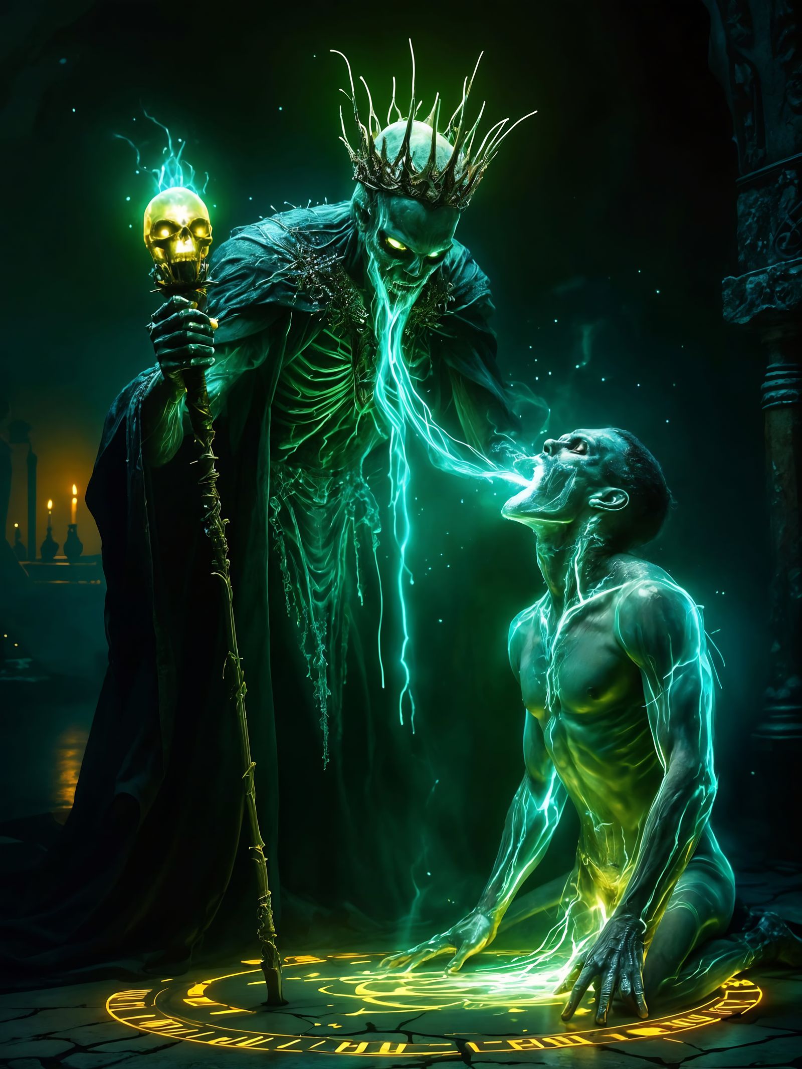 The Litch King’s Grasp   by @Irelandous