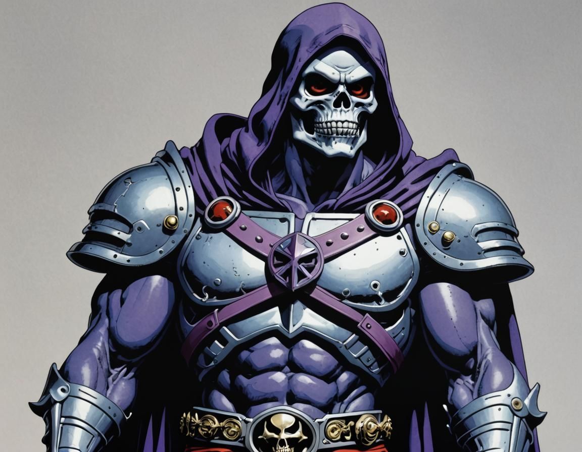Skeletor, Masters of the universe, motu, style of Apollonia ...