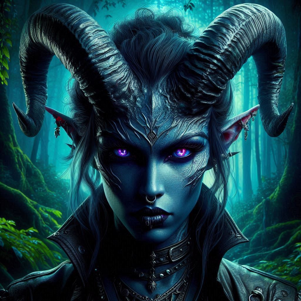 Mythical forest creature