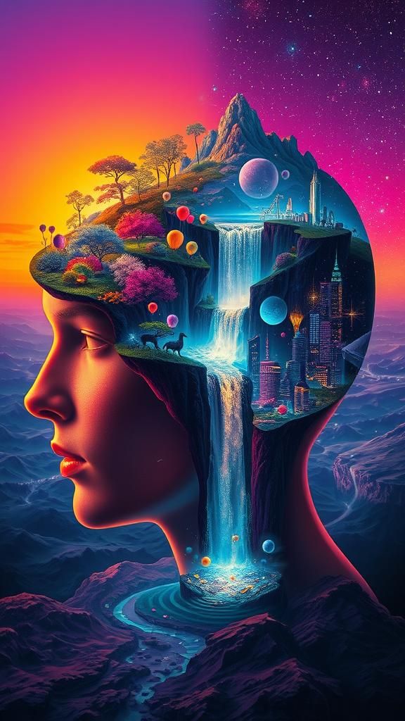 Human Brain Nature in Mind.  by @Praful Karambelkar