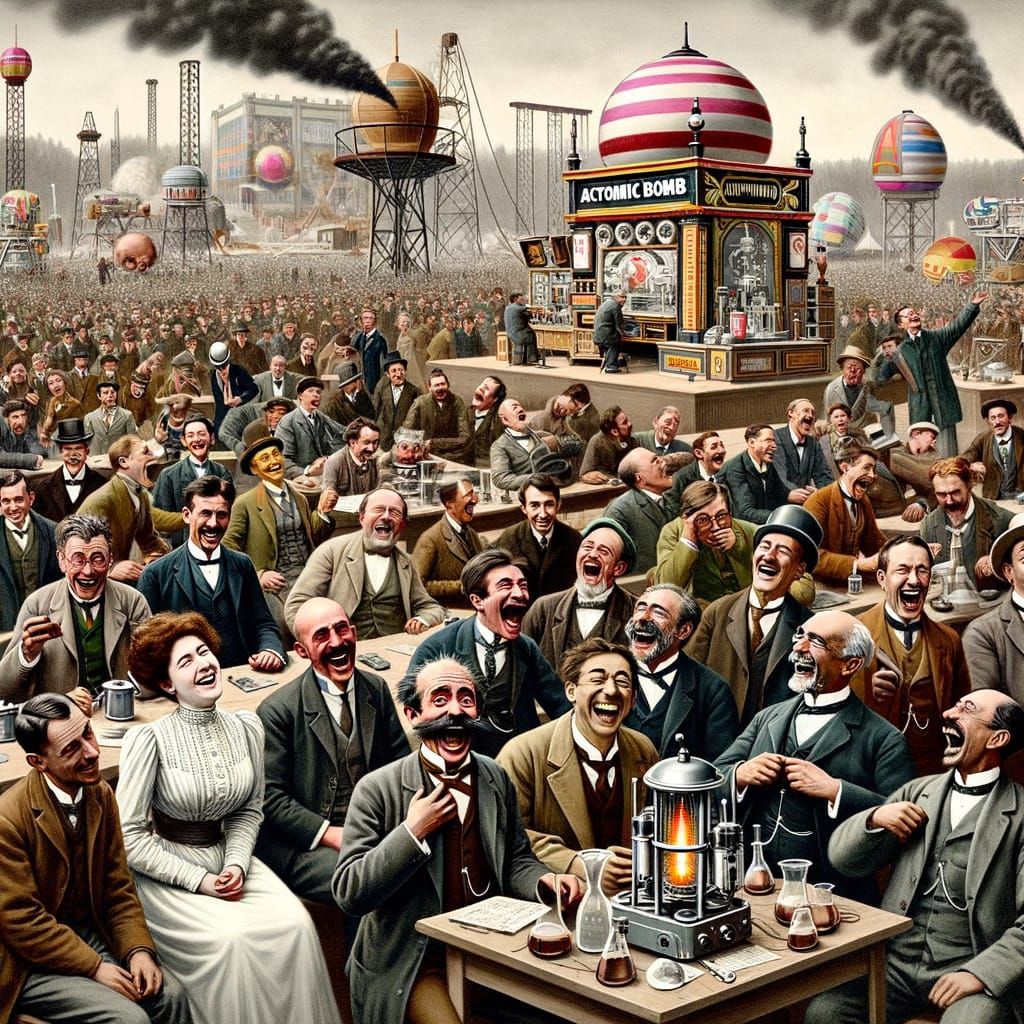 The Atomic Bomb of Laughter: "Festival of Absurd Scientists"...