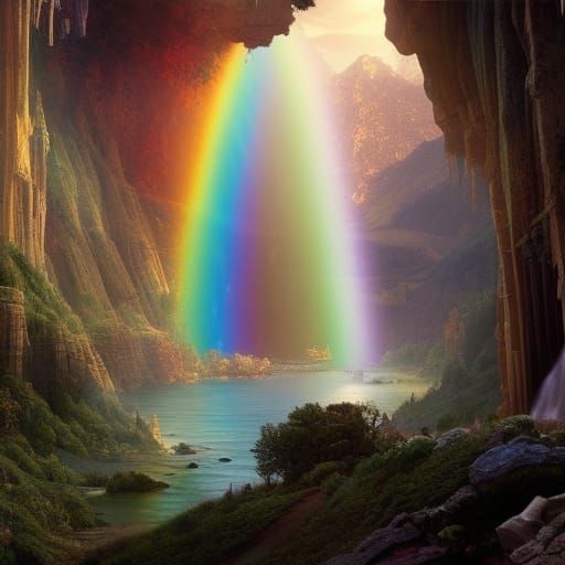 The Lord's Rainbow Promise  by @Ethereal Arts Studio LLC