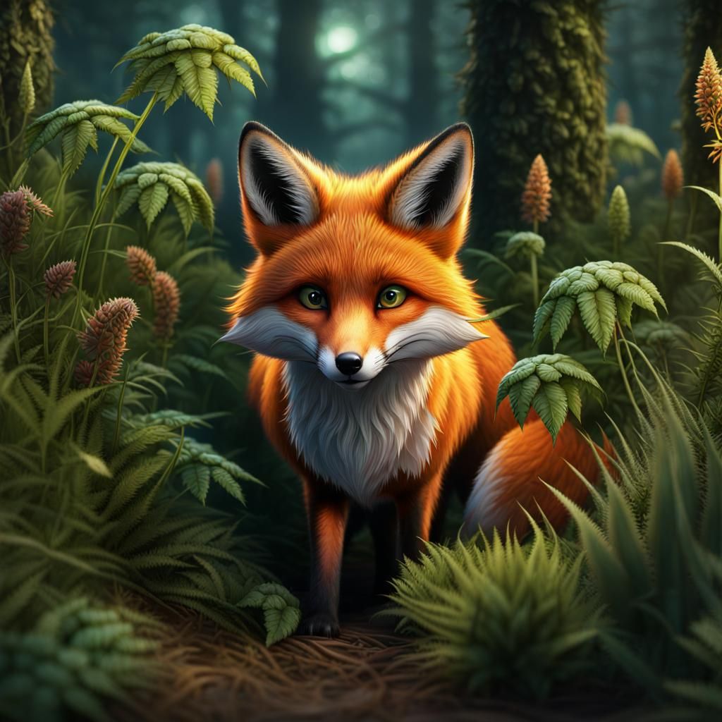 Fox - AI Generated Artwork - NightCafe Creator