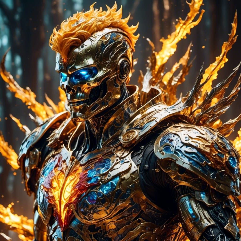 Sun god <lora:Detailed Armor:1.0> 