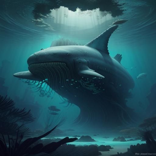 whale hotel tree - AI Generated Artwork - NightCafe Creator