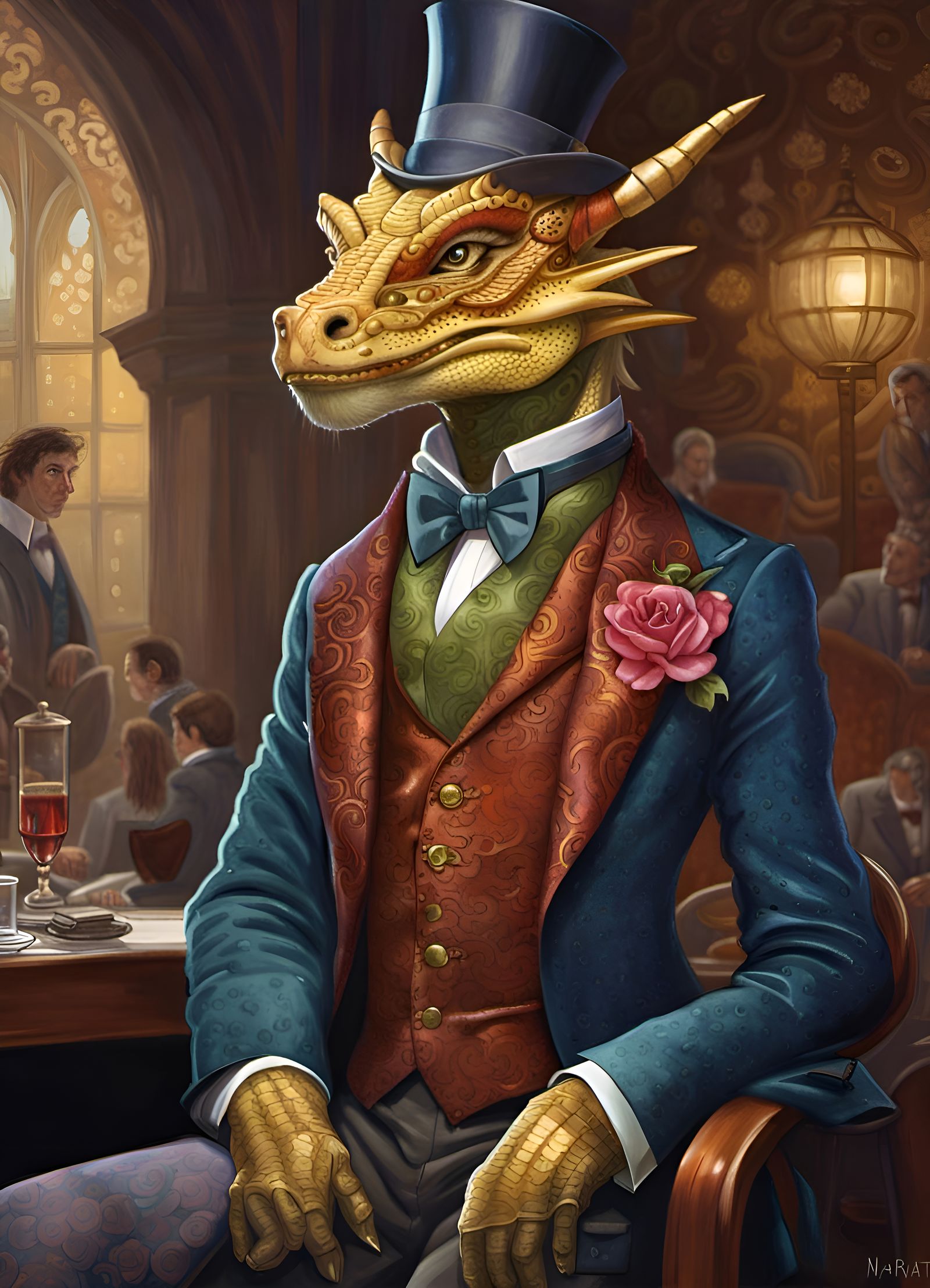 Barnaby D. Montgomery AI Generated Artwork NightCafe Creator