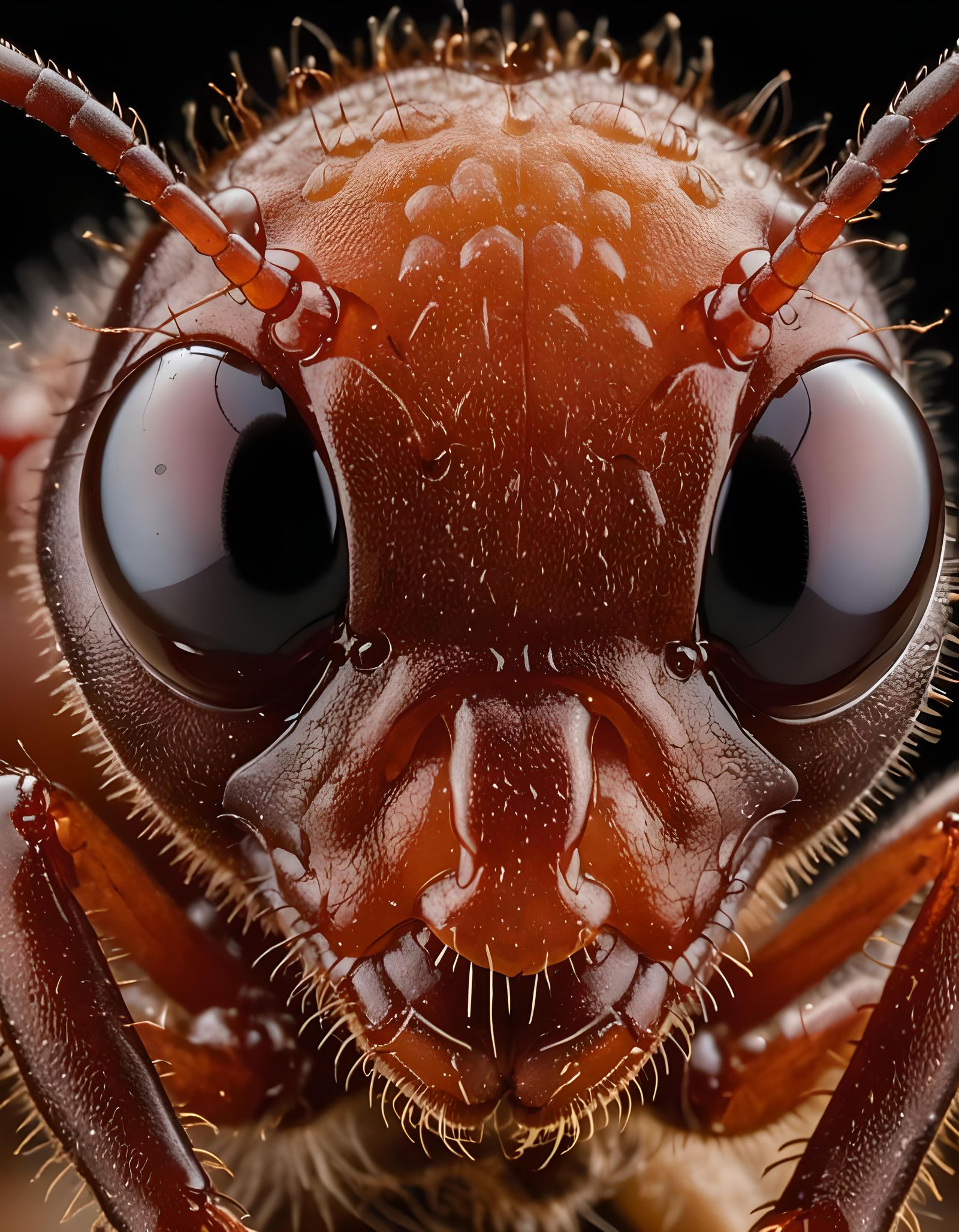 Fire ant  by @undefined