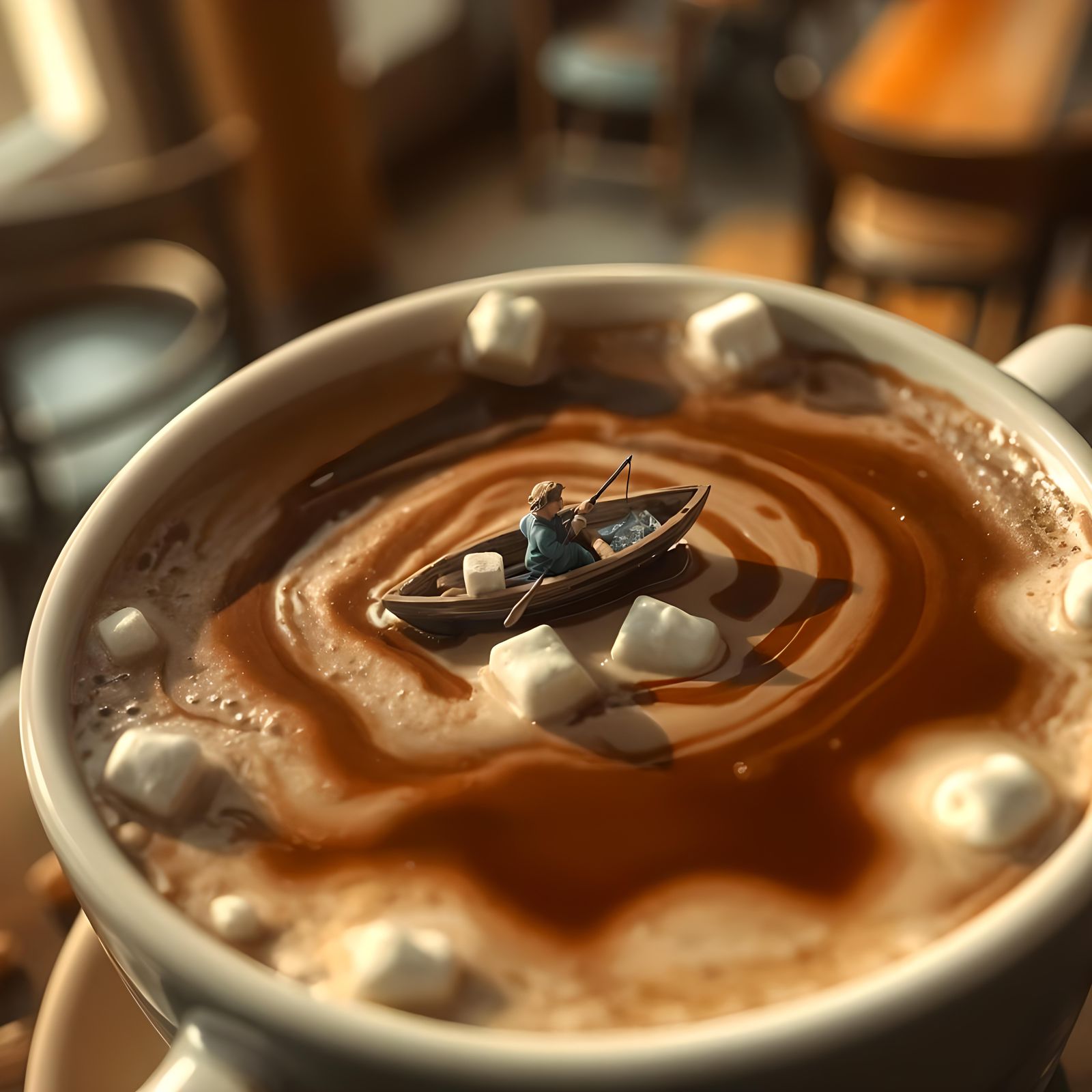 Coco Fishing  by @DragonIdk