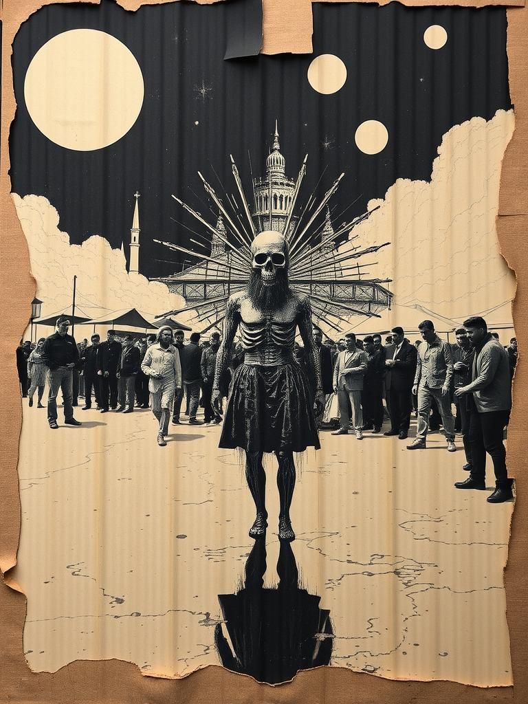 Pataphysical Graffiti in Duchampian Style