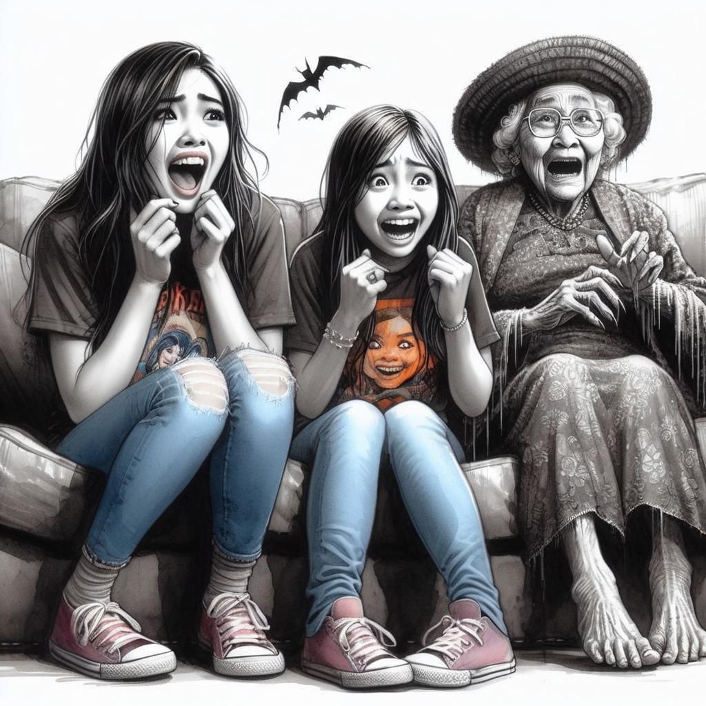 What Makes a Family? - Part 3 (Watching scary Movies Togethe...