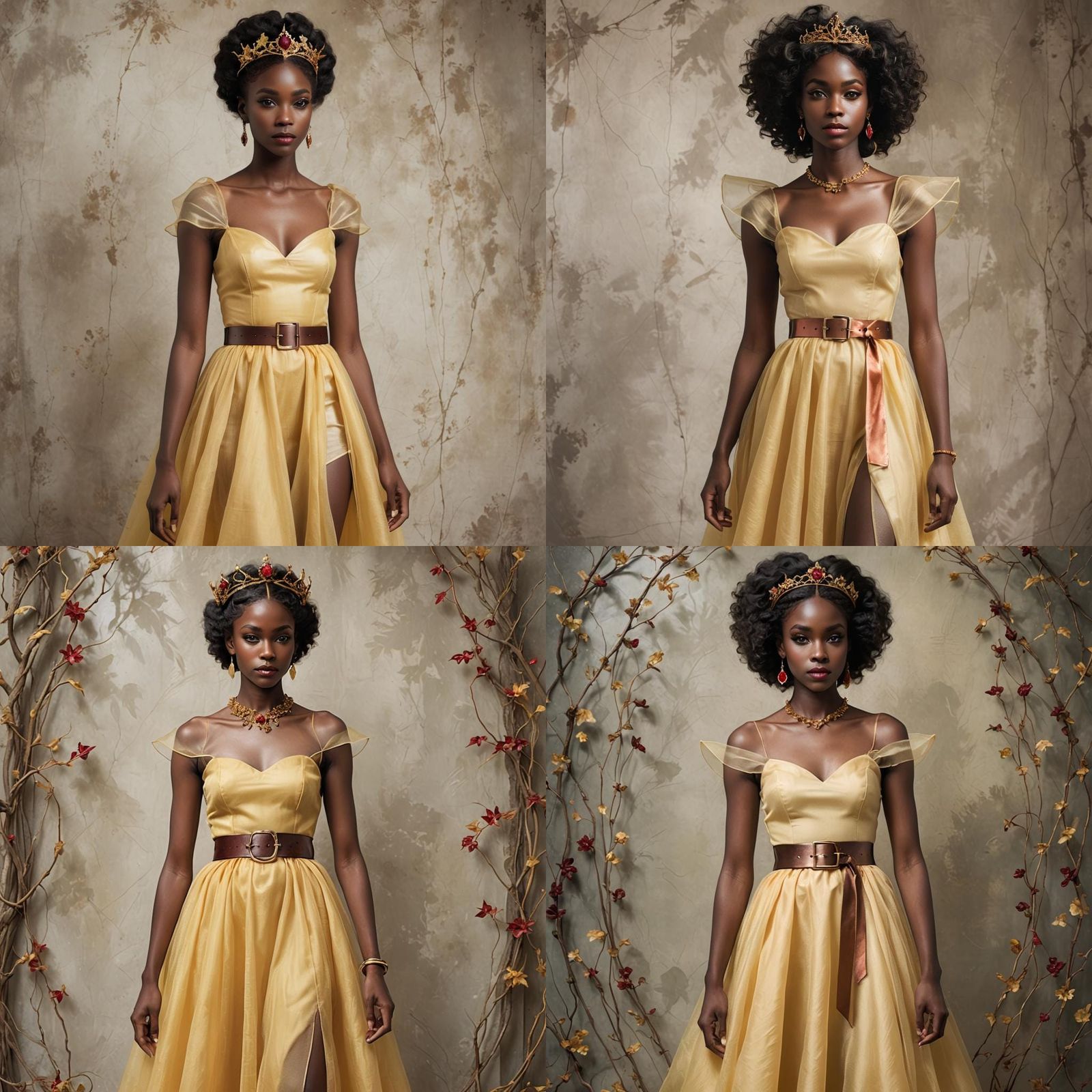 study in yellow