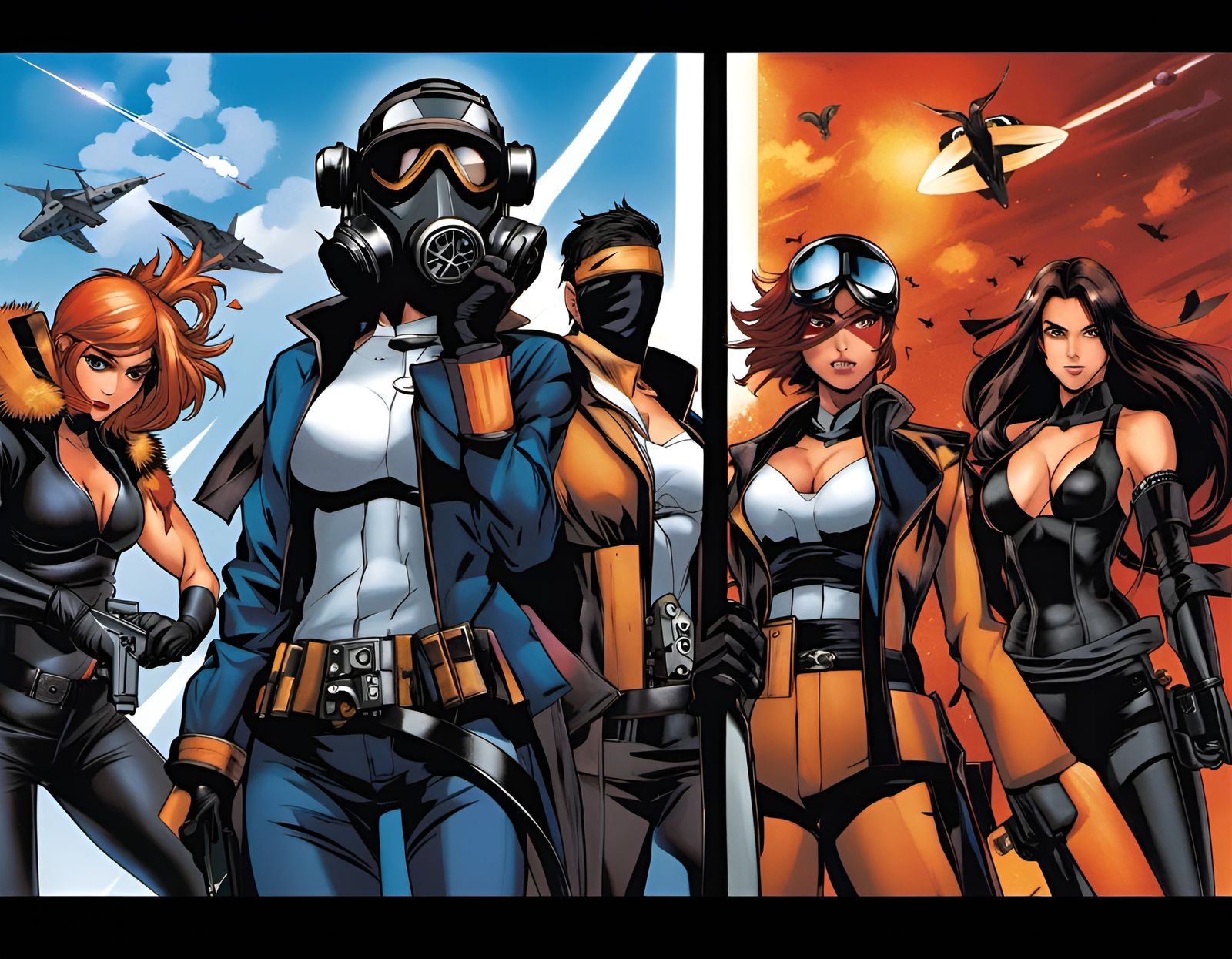 NOVA Comics Presents: The Gas Mask Chronicles
3 young men [p...