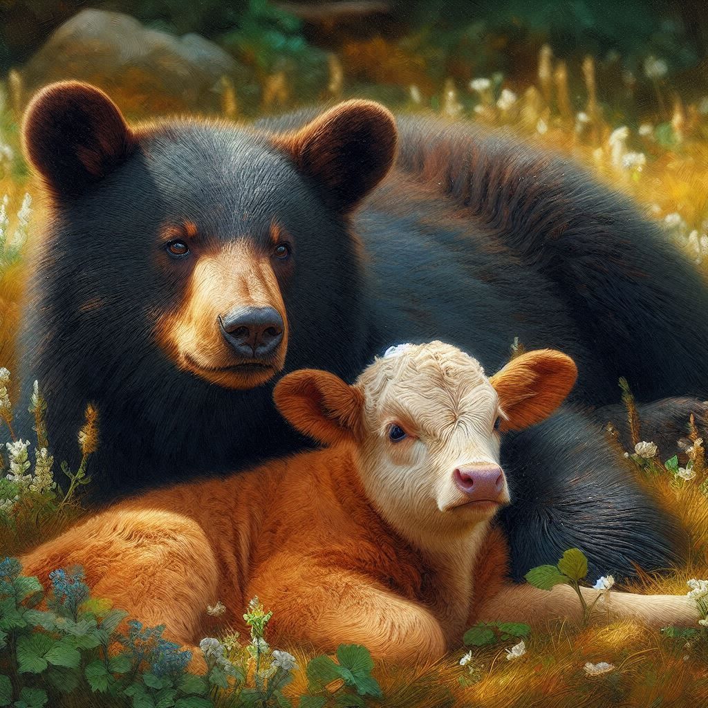 And the cow and the bear shall feed; their young ones shall ...