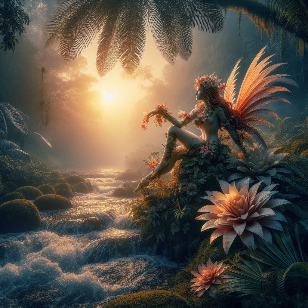 Nymph at Dawn