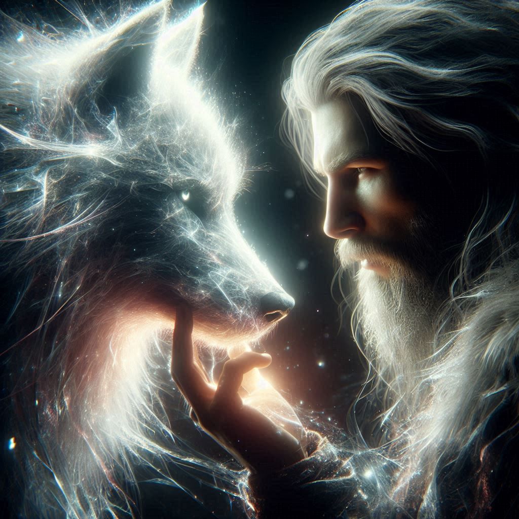 Warrior and Wolf Connecting!!