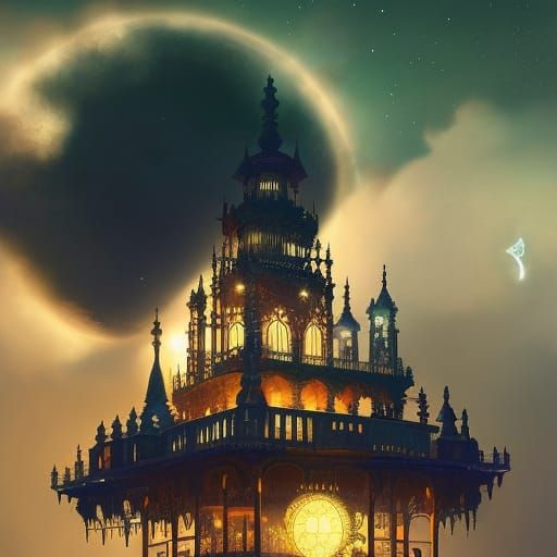 Punk Castle - AI Generated Artwork - NightCafe Creator