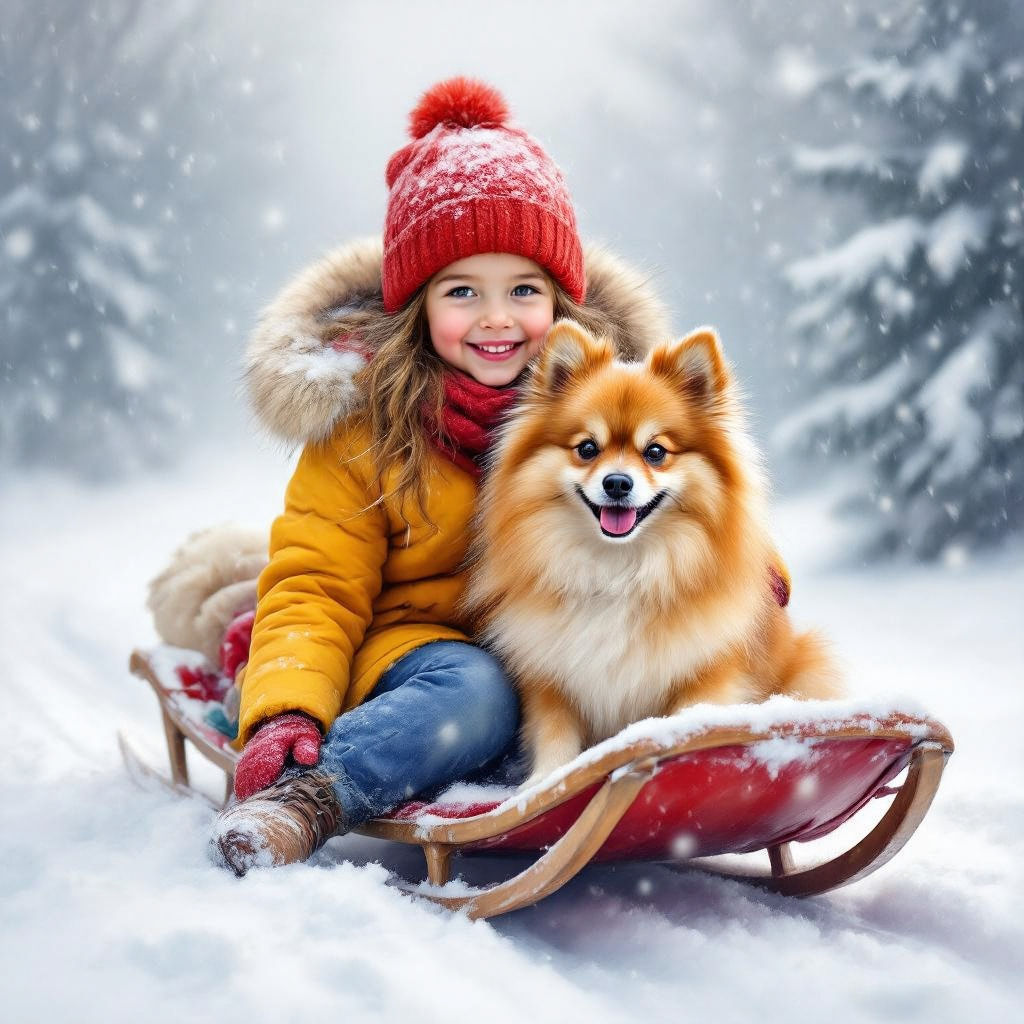 Winter is fun time !! #2