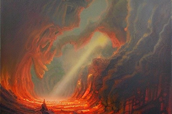 Follow me into the depths of hell. Maybe we're already in it...