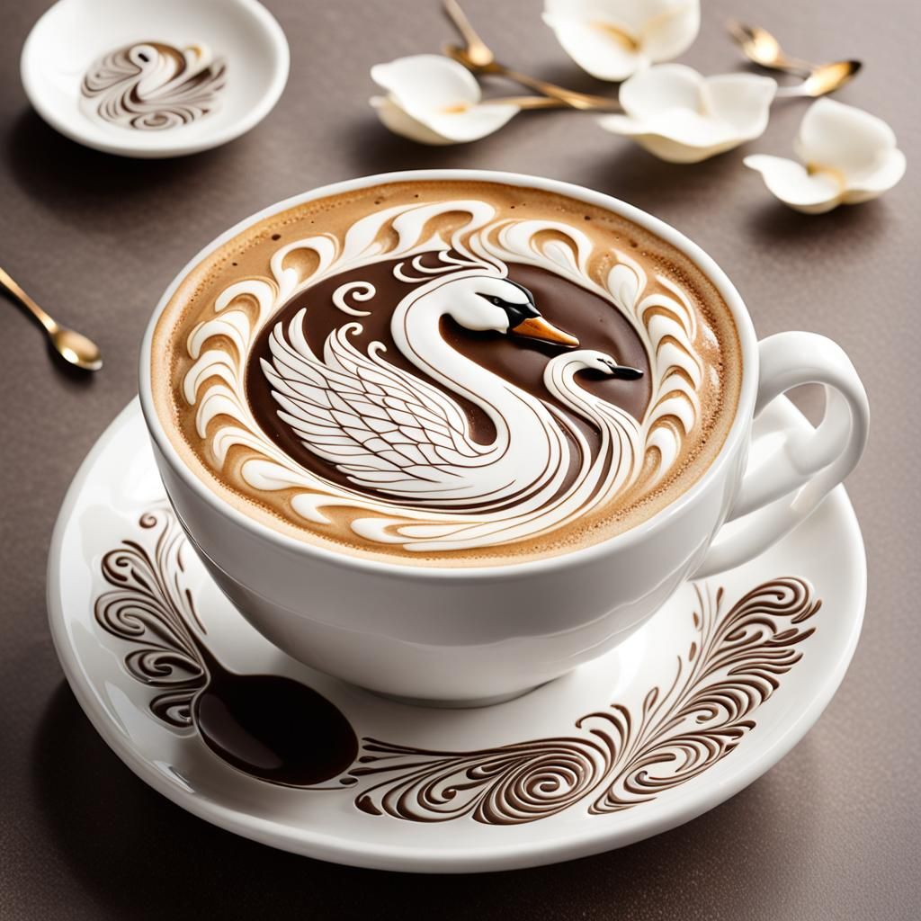 Latte   by @Alfred Stephens