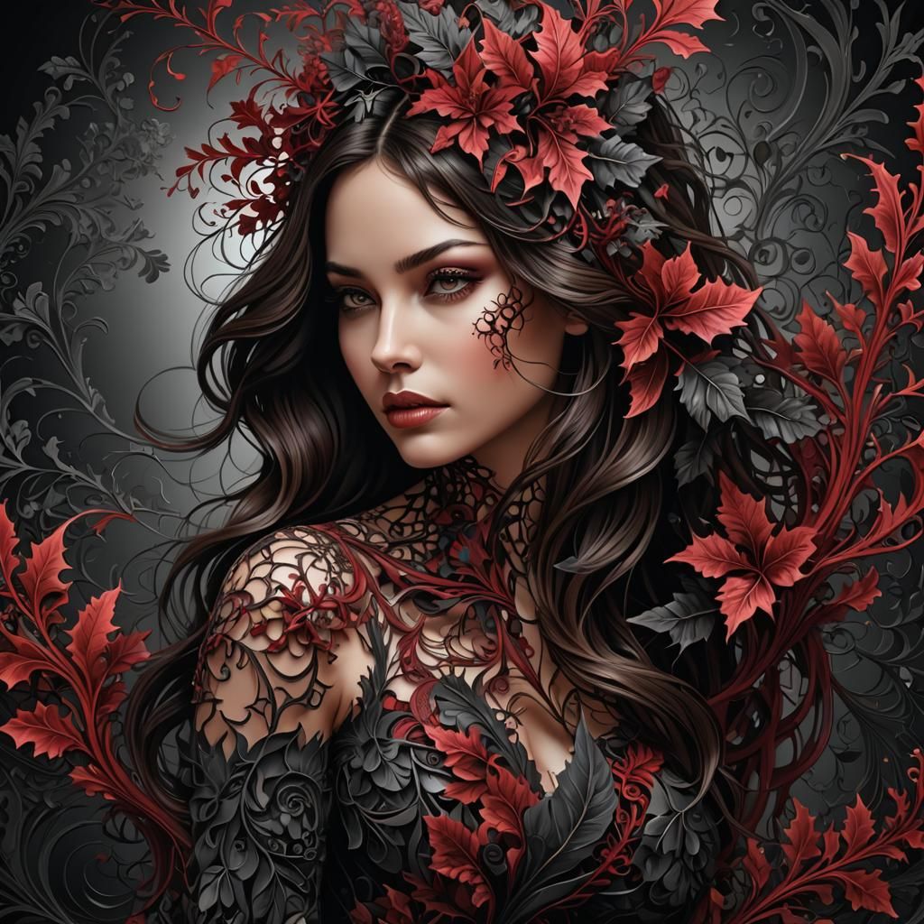 Flowers & Fractals 4  by @Lane Leisure