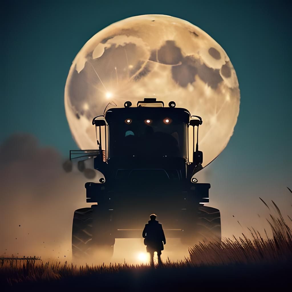 shine on harvest moon  by @ericB
