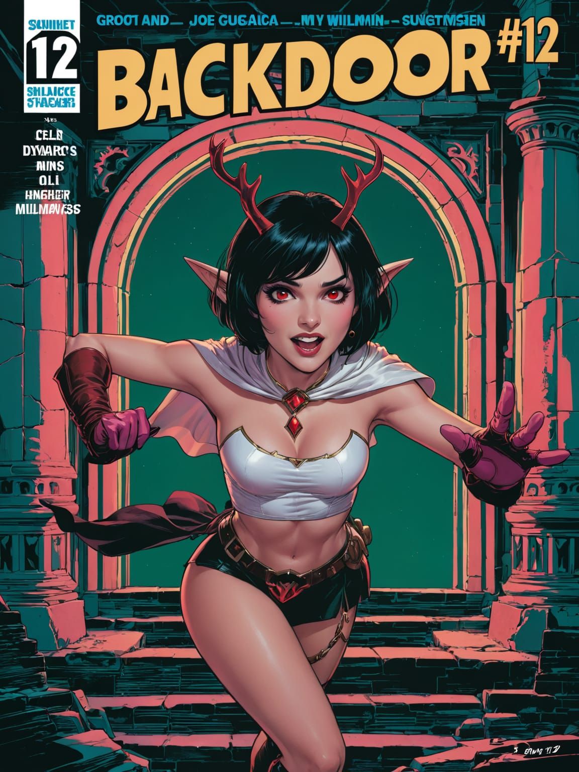 Issue 12 of the Backdoor comic book