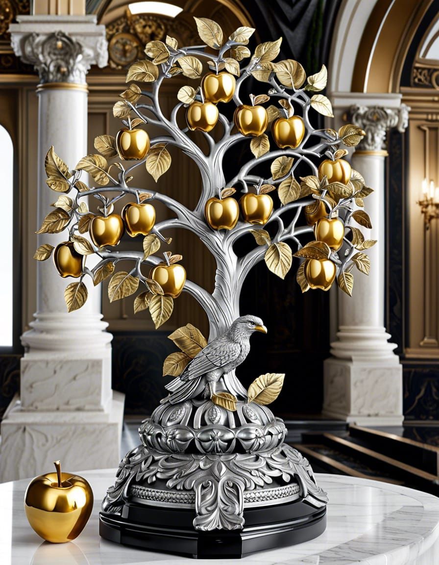 Metal apple tree   by @Carlos
