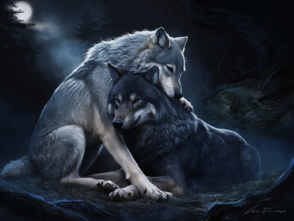 Wolf love.