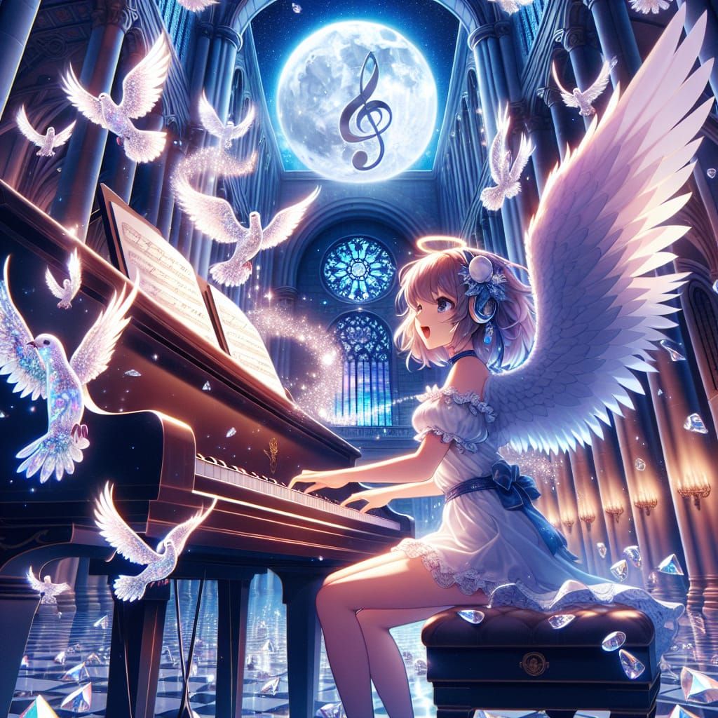 Celestial Sonata: Wings of Harmony