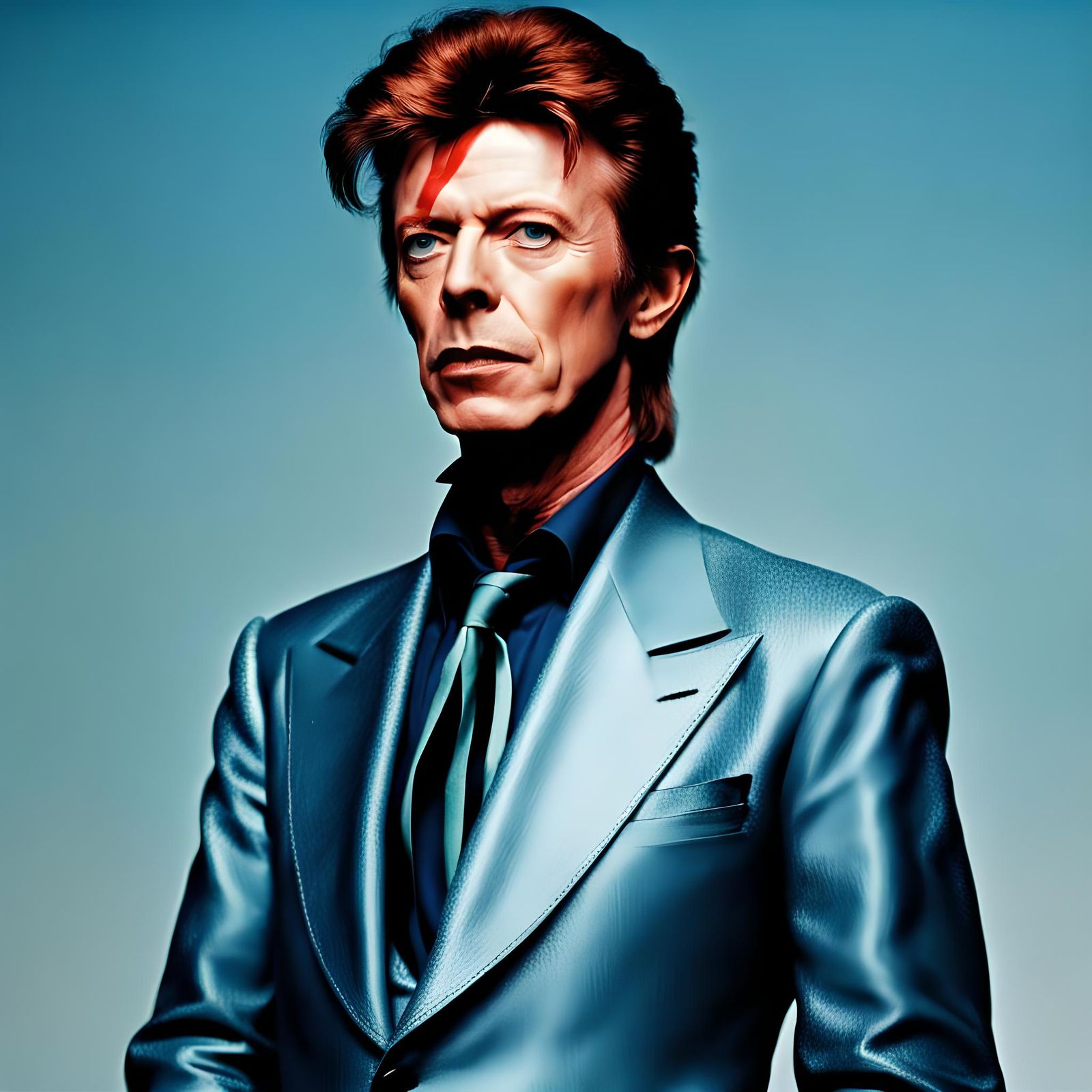 David Bowie - AI Generated Artwork - NightCafe Creator