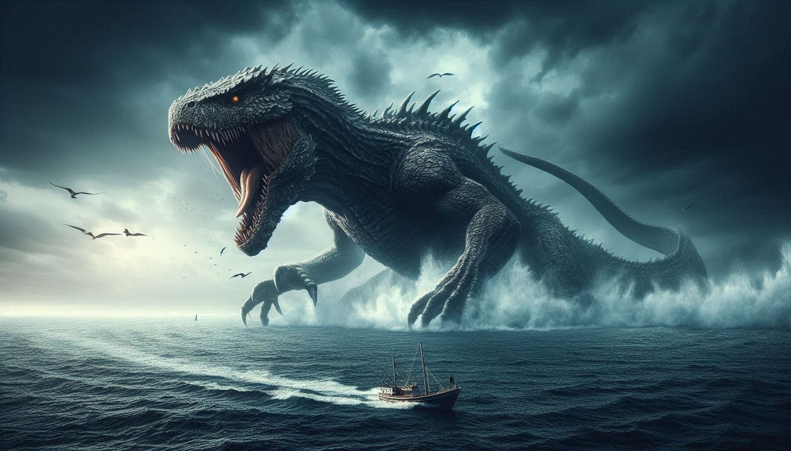 I wonder why there's no fish today.