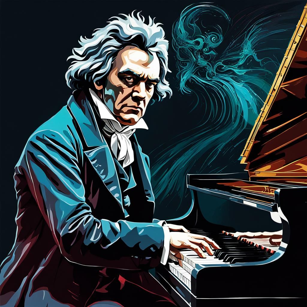 Beethoven's Last Night  by @Wandering Lucid