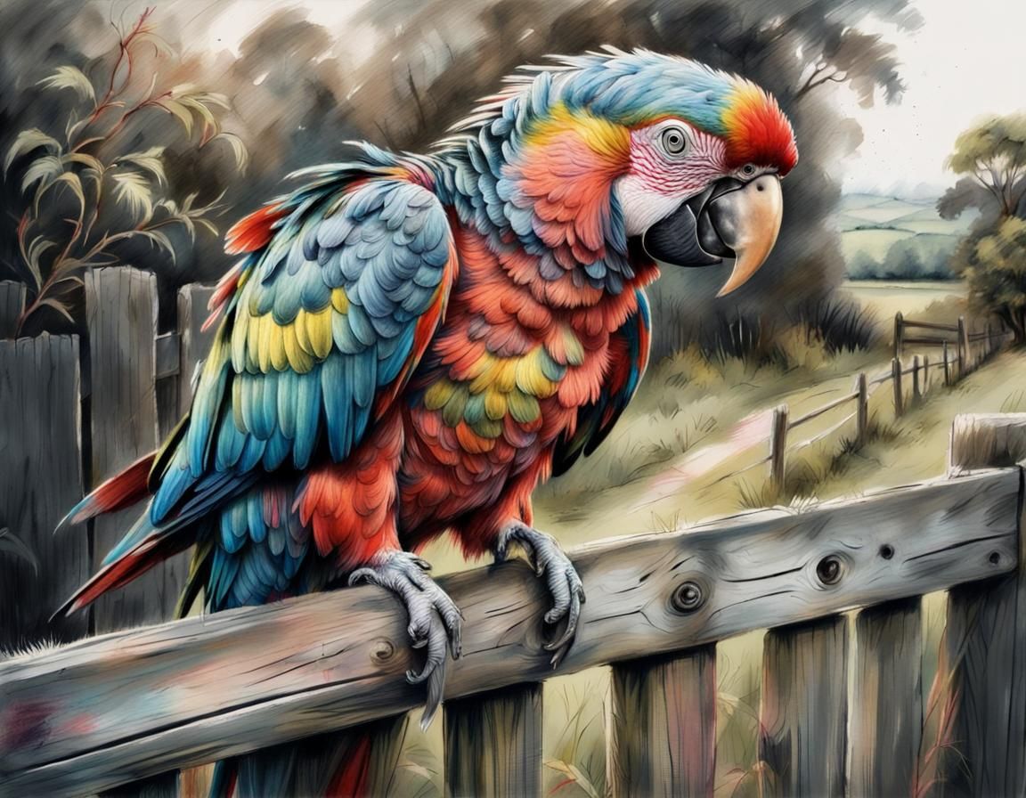 Parrot   by @Sullivan-Shaw