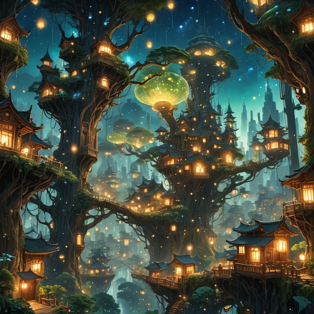 A crystalline city