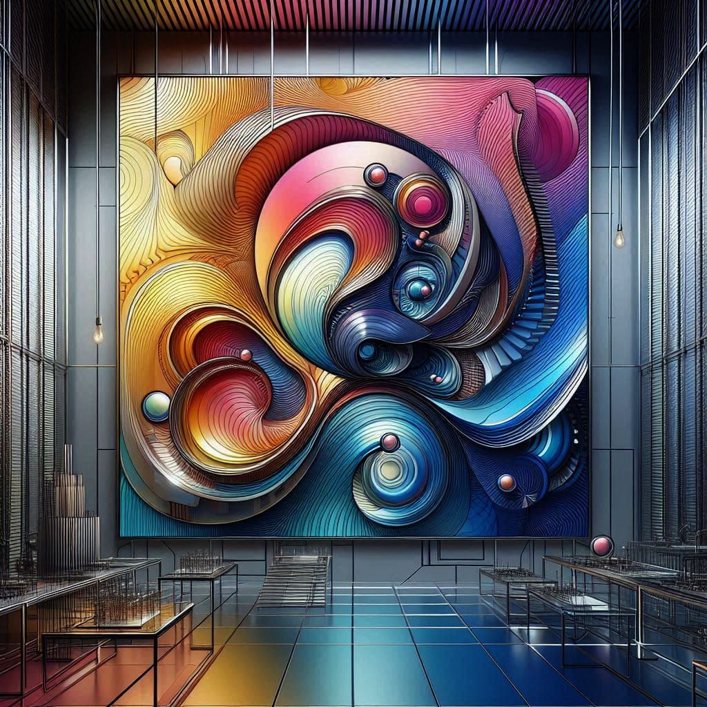 Colorful Abstract Painting