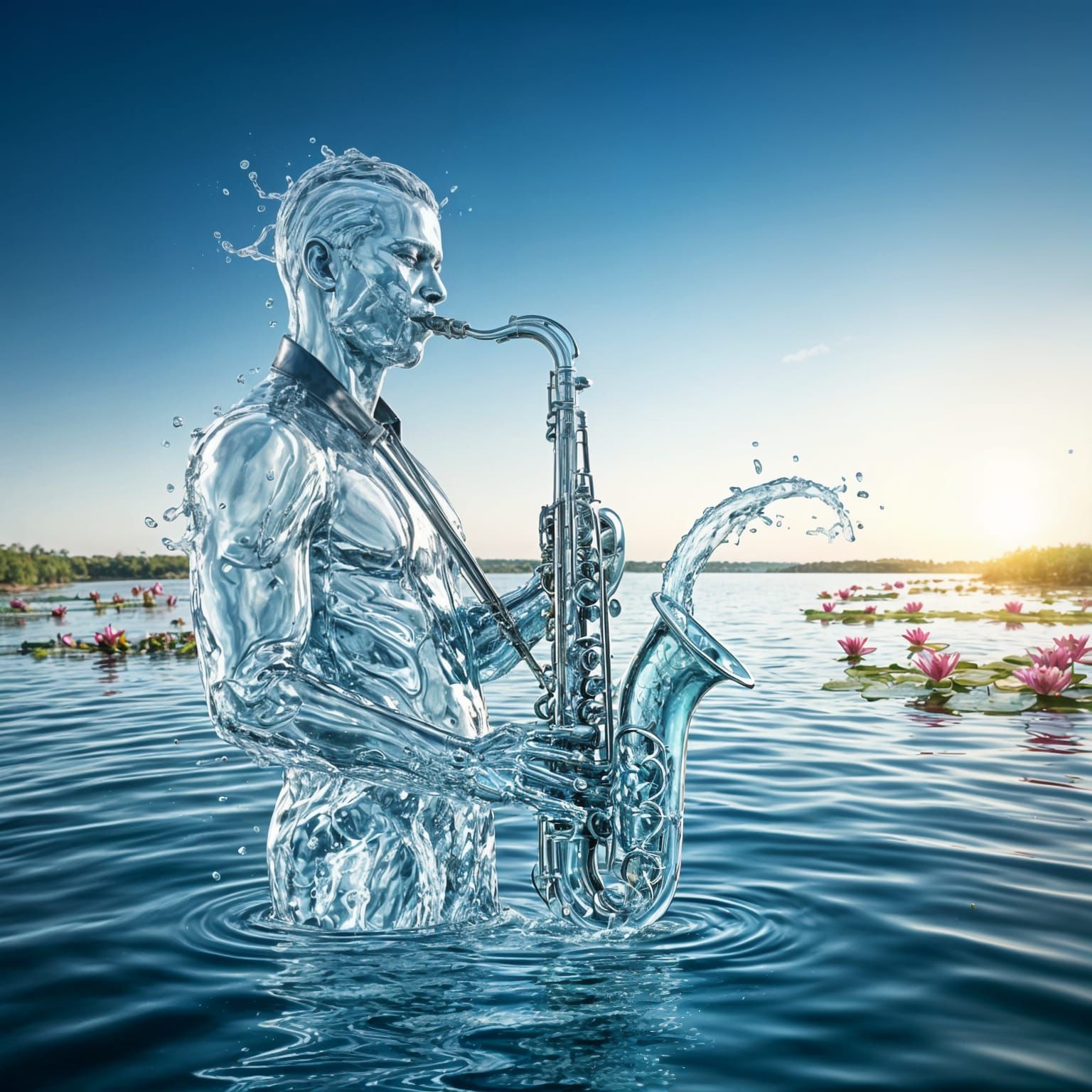 Water music  by @Gokiburi