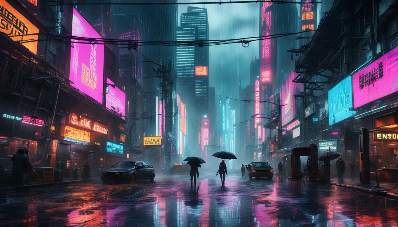 Cyberpunk II - AI Generated Artwork - NightCafe Creator