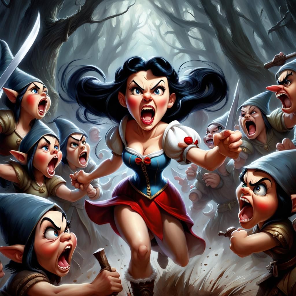 Dark Fairytales:The dark side of Snow White