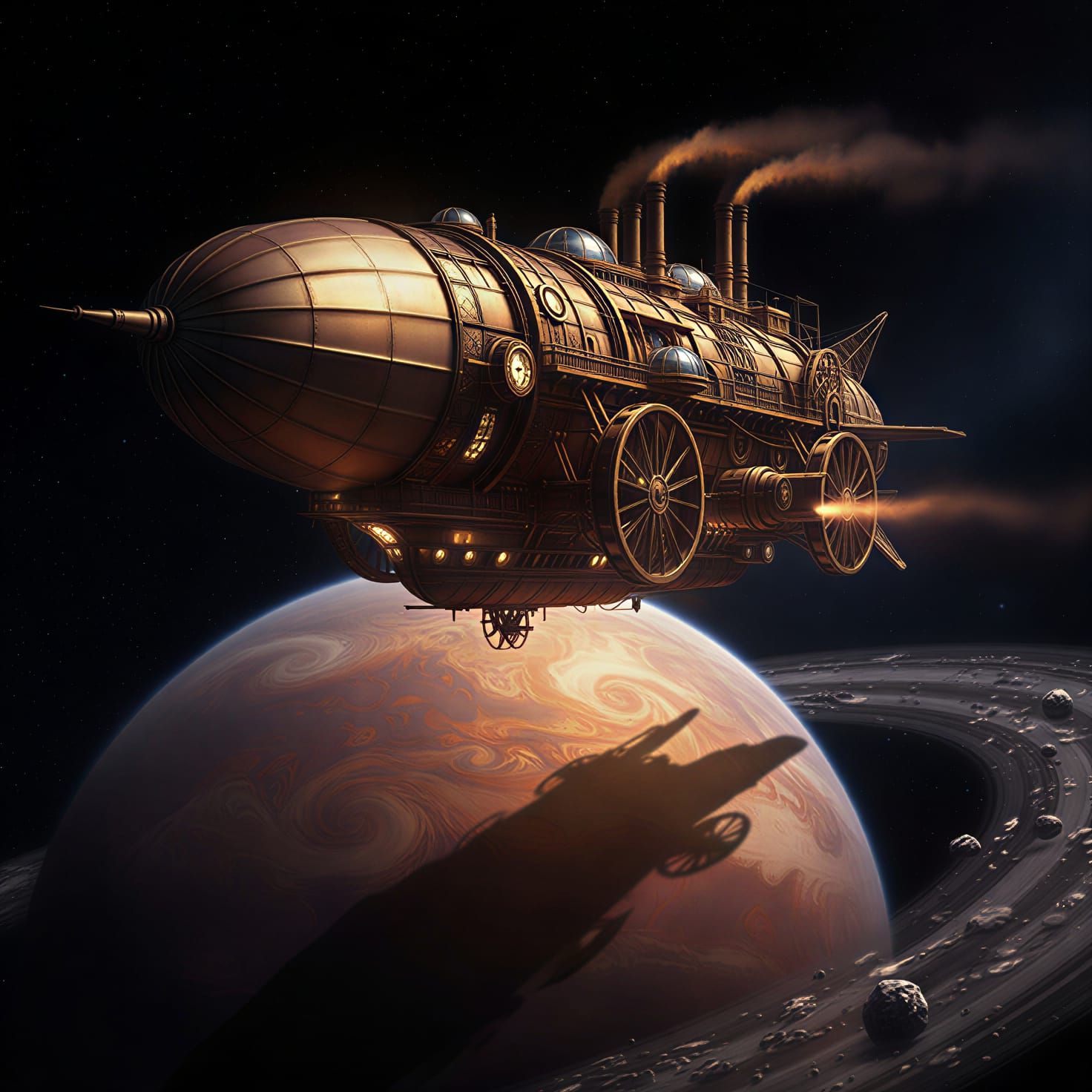 To the Saturn and Beyond