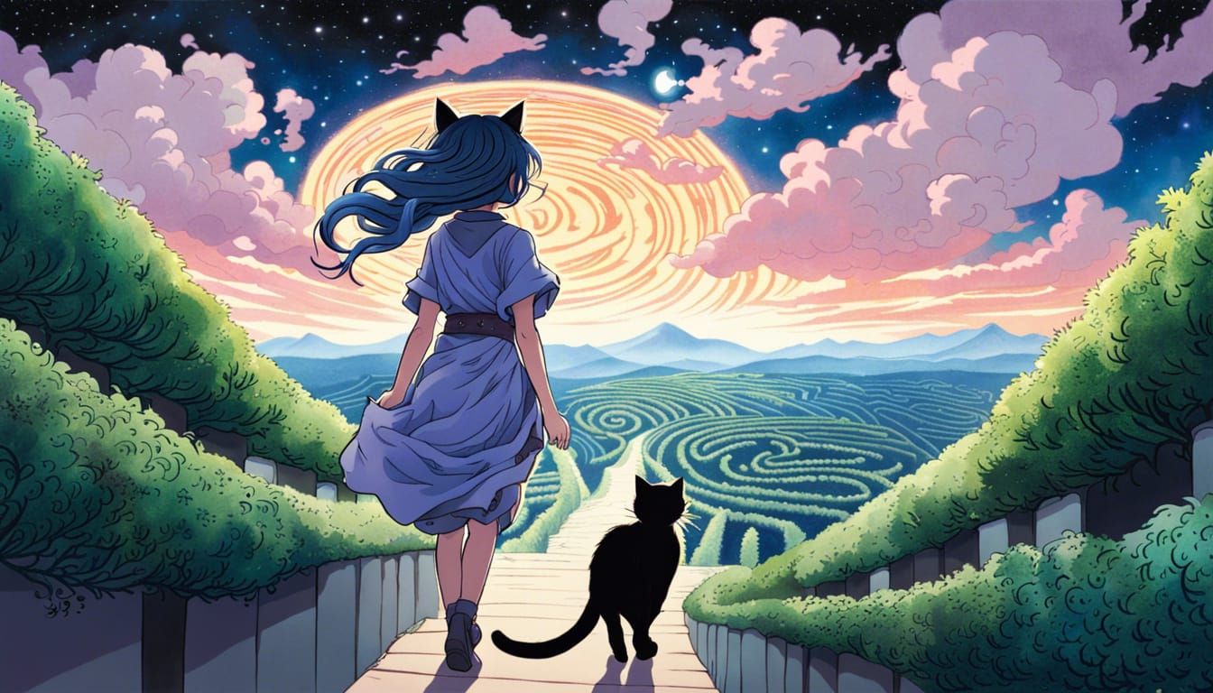 Dreamer's Maze  by @Tenseginger