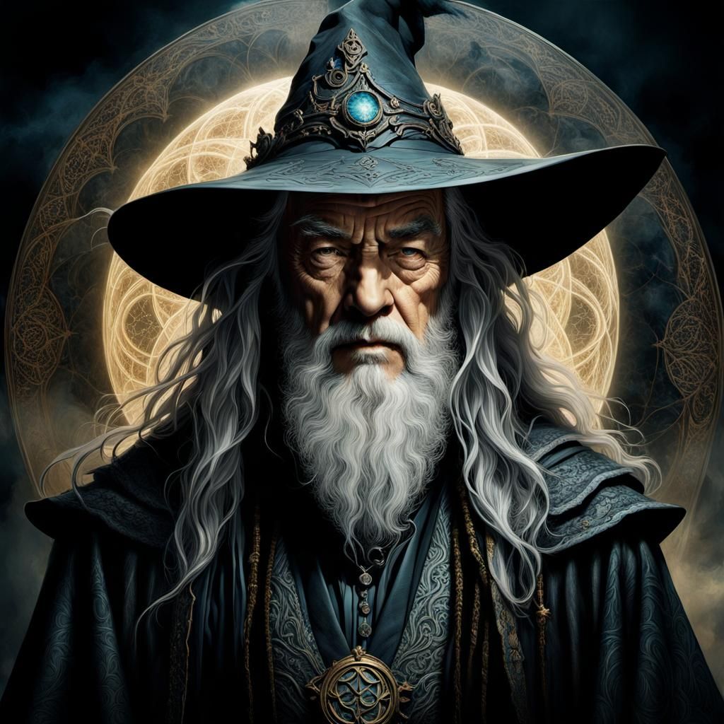 Gandalf the shadow...? - AI Generated Artwork - NightCafe Creator