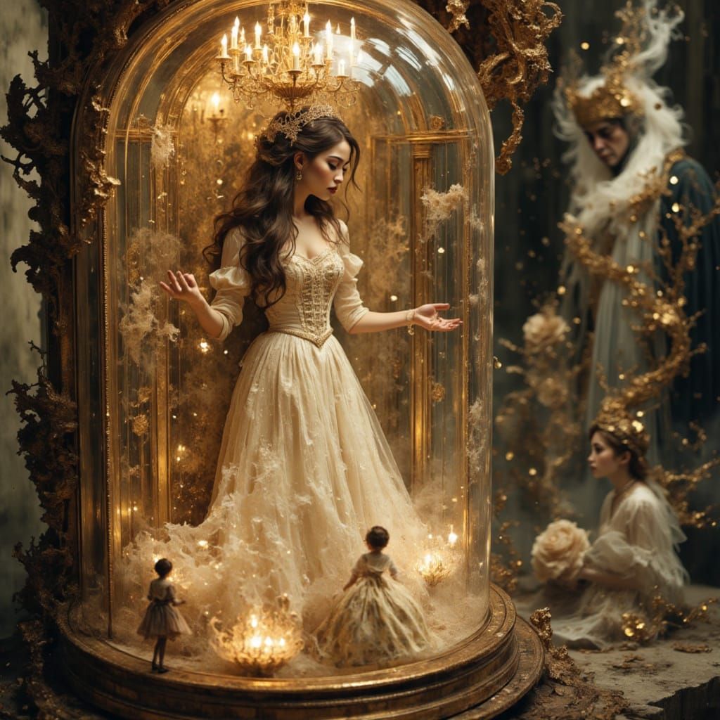 Sarah from Labyrinth in a Music Box