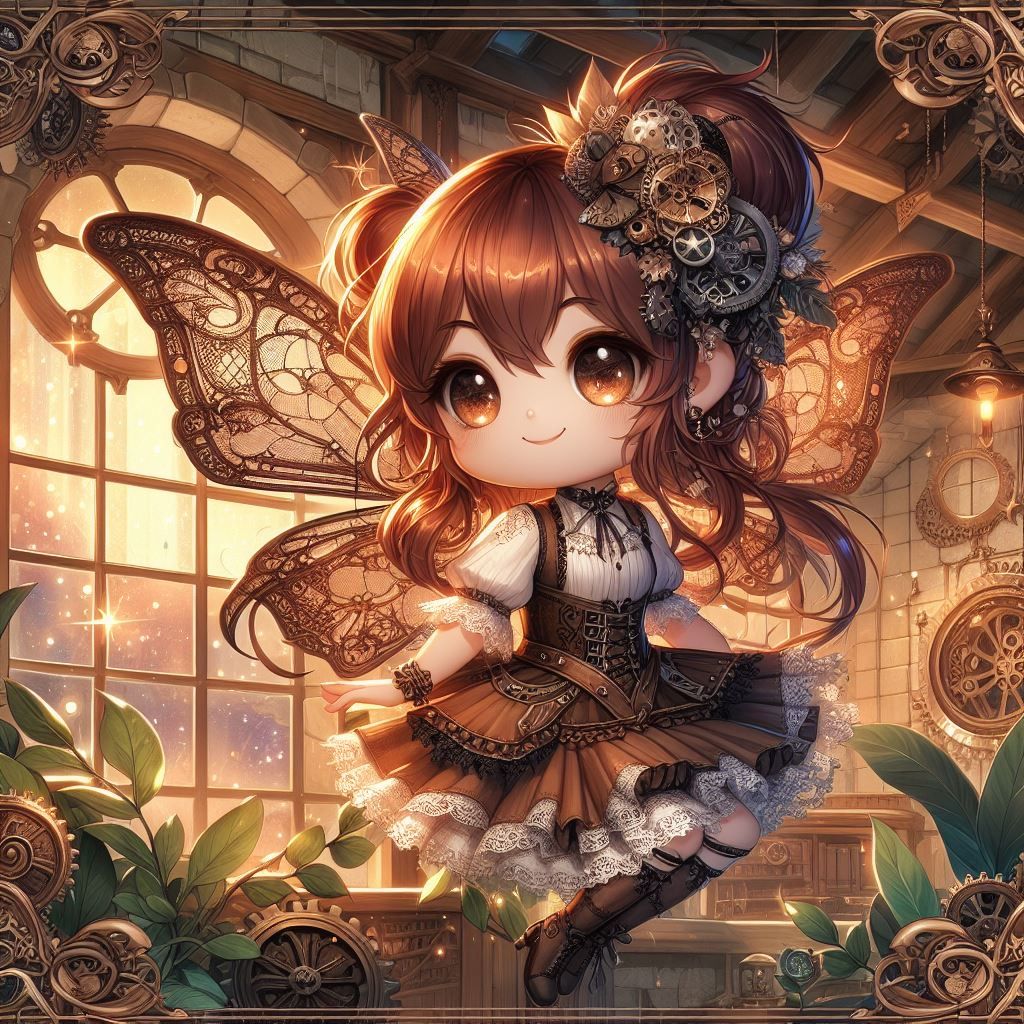 A Fae in Steampunk Time